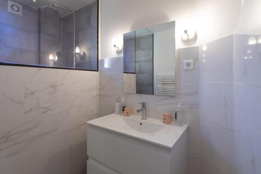 L1 Suite Auguste Valensin 10 Min A Pied Mer Clim&Wifi Nice Dış mekan fotoğraf
