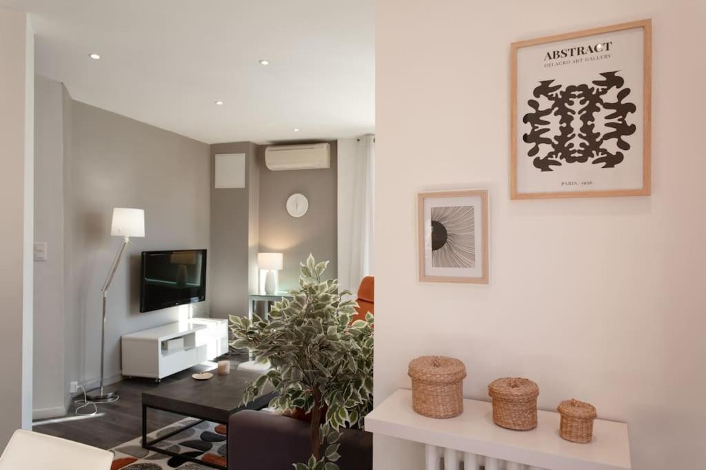 L1 Suite Auguste Valensin 10 Min A Pied Mer Clim&Wifi Nice Dış mekan fotoğraf